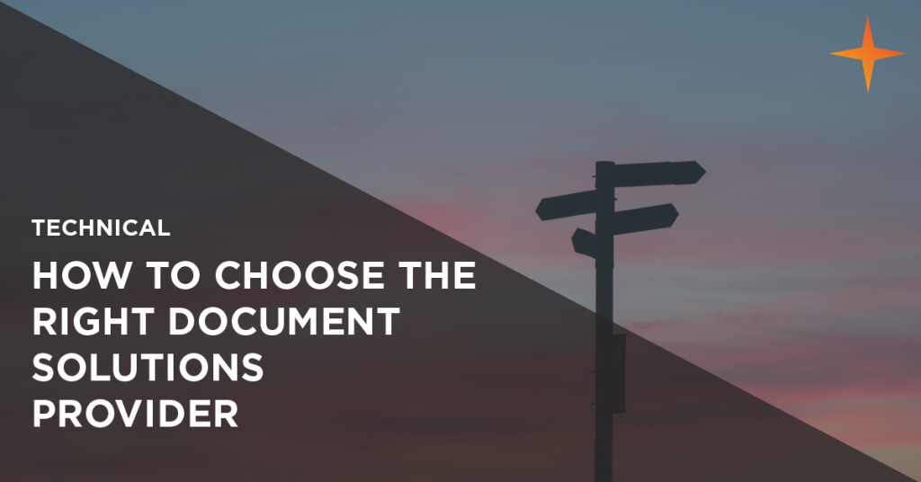 Document solutions: How to find the right provider for your business